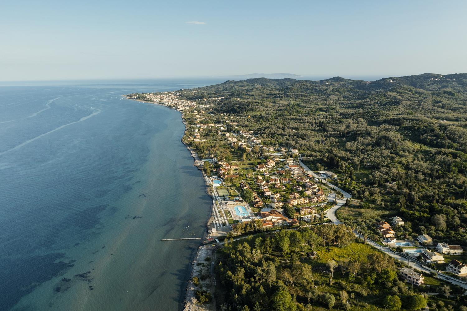 Parakladi Seaside Retreat Apartment Lefkimmi  Bagian luar foto