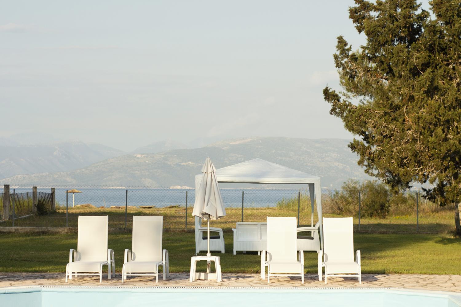 Parakladi Seaside Retreat Apartment Lefkimmi  Bagian luar foto
